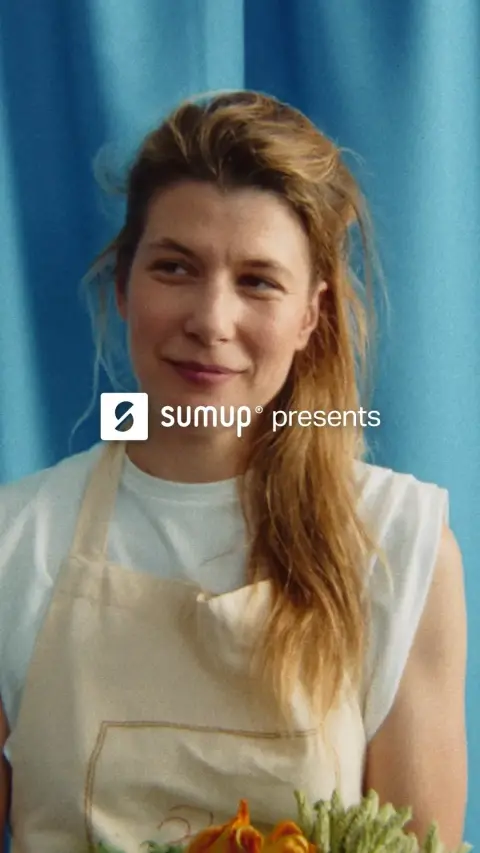 SumUp ad: Behind every business is an unofficial team ❤️ Featuring: @rohn.berlin…