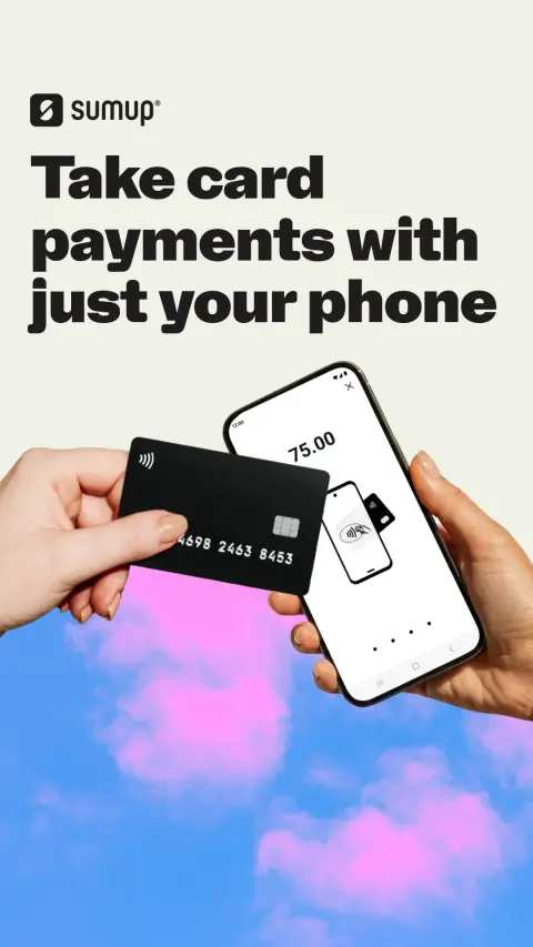 SumUp ad: Get paid on your phone