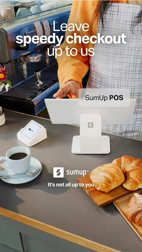 SumUp ad: Your business, crystal clear