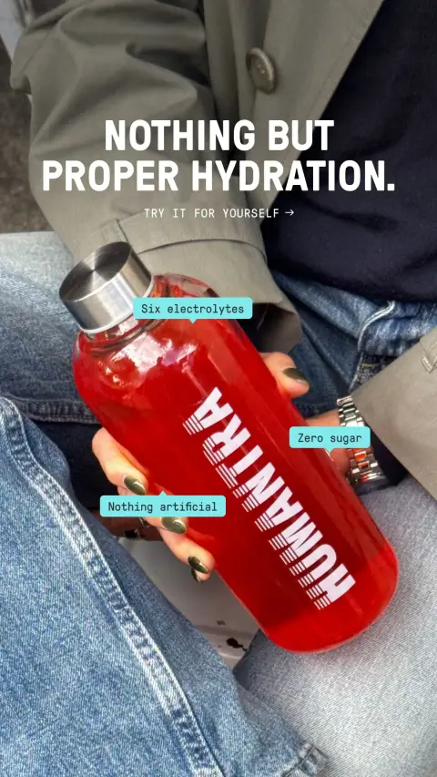 Humantra ad: A Better Way to Hydrate