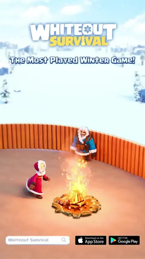 Whiteout Survival ad: Face extreme cold after the apocalypse buries the world