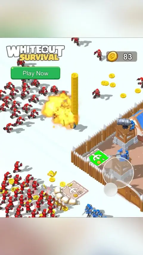 Whiteout Survival ad: Face extreme cold after the apocalypse buries the world