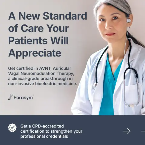 Nurosym ad: Become AVNT™ Certified