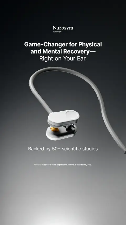 Nurosym ad: Next-Gen Healthcare Routine, Pill-free