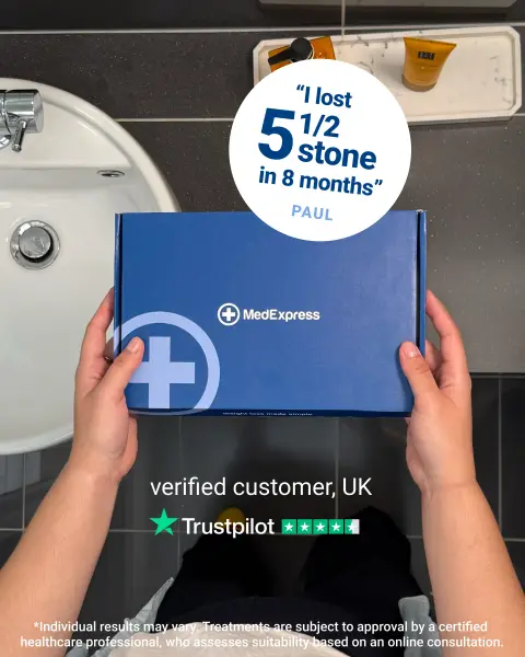 MedExpress ad: £40 Off - Code NEWMETA