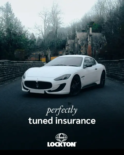 Lockton Performance ad: Specialist Car Insurance