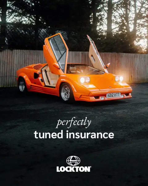 Lockton Performance ad: Specialist Car Insurance