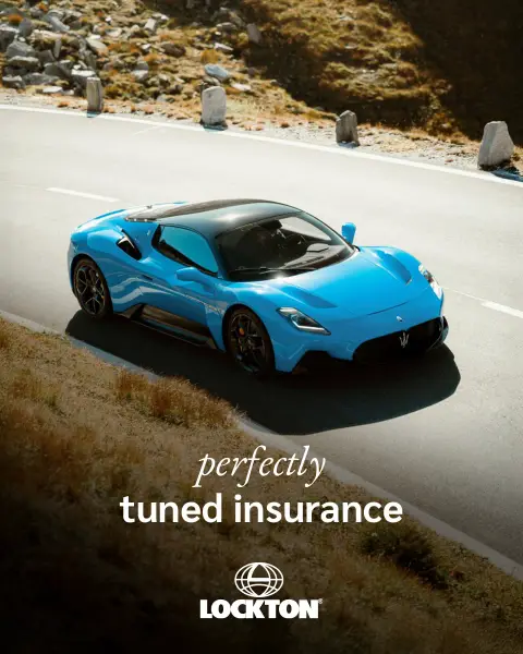 Lockton Performance ad: Specialist Car Insurance