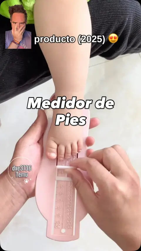 Temu Spain ad: 👣 ¿Sabes realmente qué talla de zapato tienes? Con este truco podrás medir tu…