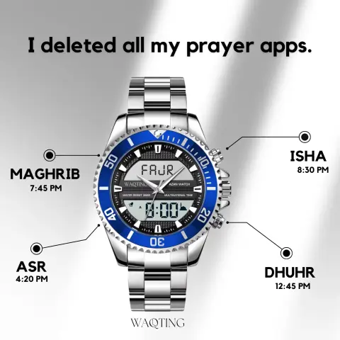 Waqting Watches ad: A Timeless Gift for Every Muslim 🎁