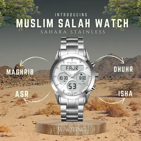 Waqting Watches ad: The Easiest Way To Track Your Salah 🕌