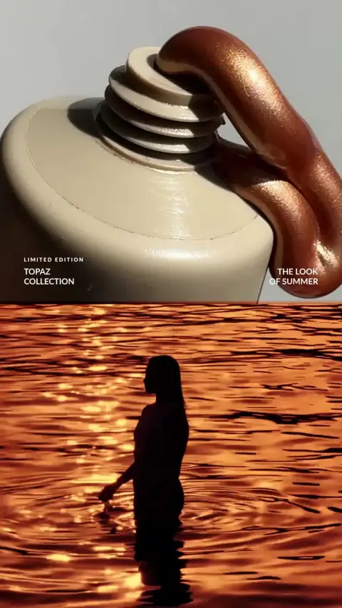 REFY ad: Meet our Limited Edition Topaz and Bronzer Collection. Inspired by golden…