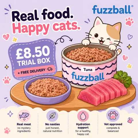 Fuzzball ad: £8.50 Trial Box