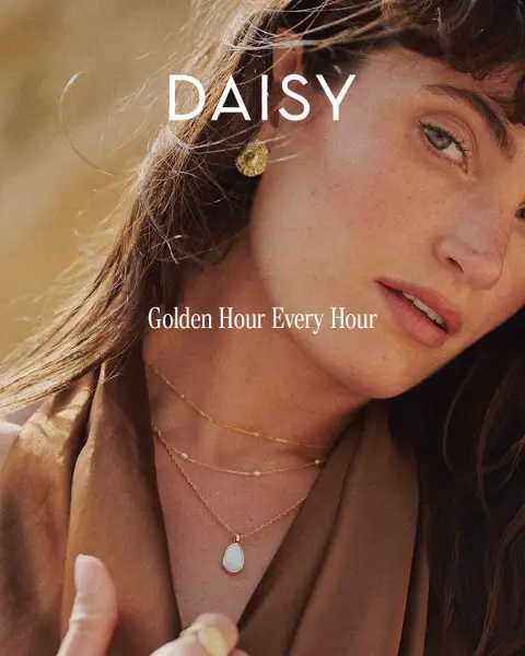 Daisy London ad: GET READY TO GLOW