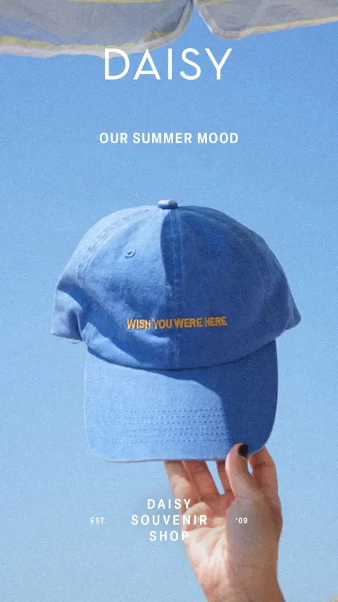 Daisy London ad: SUMMER MERCH IS HERE