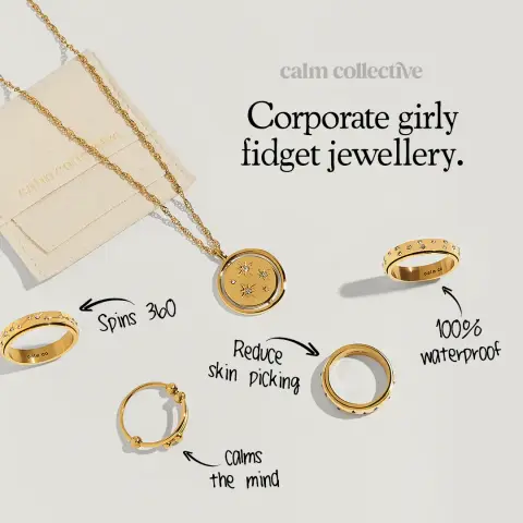 Calm Collective ad: Calm Collective Fidget Rings 🥰