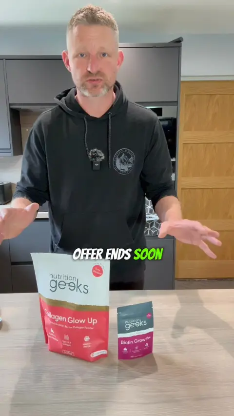 Nutrition Geeks ad: Get 30% Off Your First Order + Free Delivery