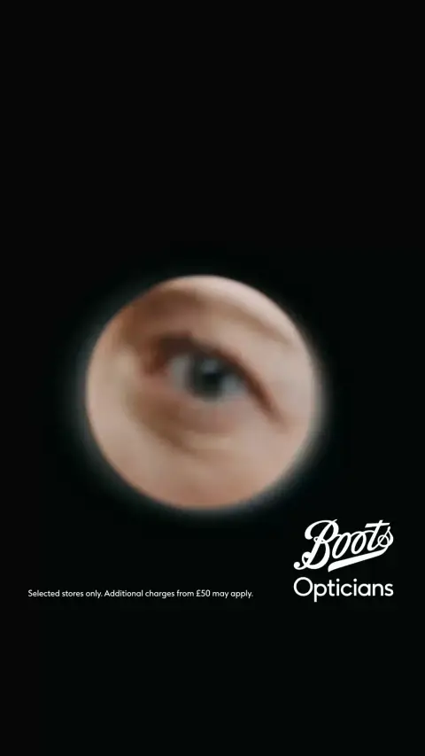 Boots Opticians ad: See What's Possible