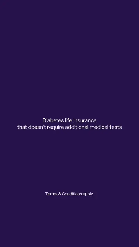 Blueberry Life ad: Life insurance for diabetes
