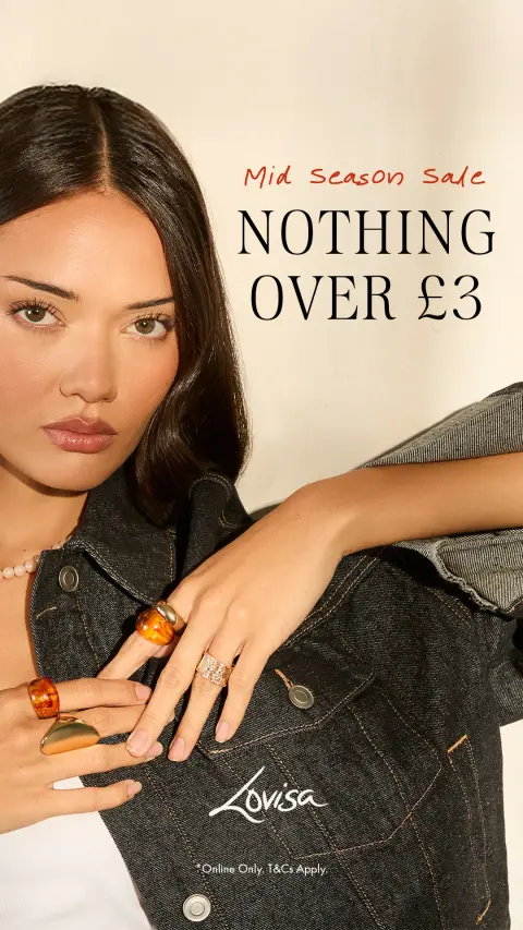 Lovisa ad: Chic Styles, Tiny Prices