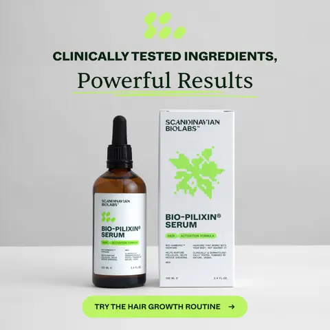 Scandinavian Biolabs ad: Real Results with Our Clinically-Tested Serum