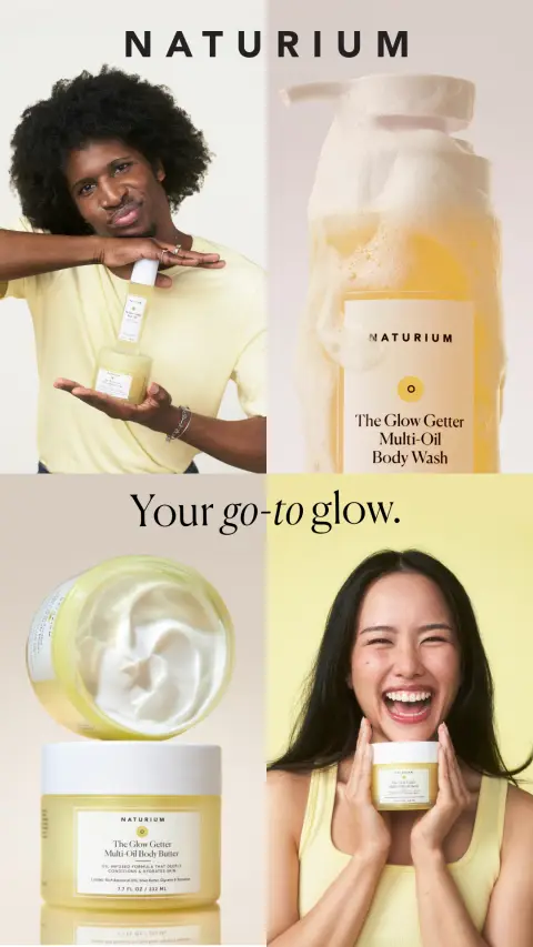 Naturium ad: Glow Better Together