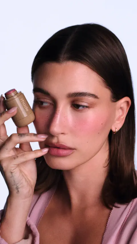 rhode ad: meet rhode 🎀 a line of curated skincare essentials and hybrid makeup…