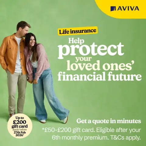 Aviva ad: Aviva life insurance
