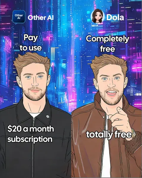 Dola: Formerly Cici ad: Free unlimited AI with Dola