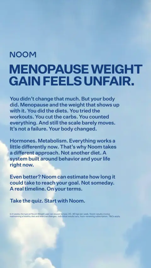 Noom ad: What's stopping you?