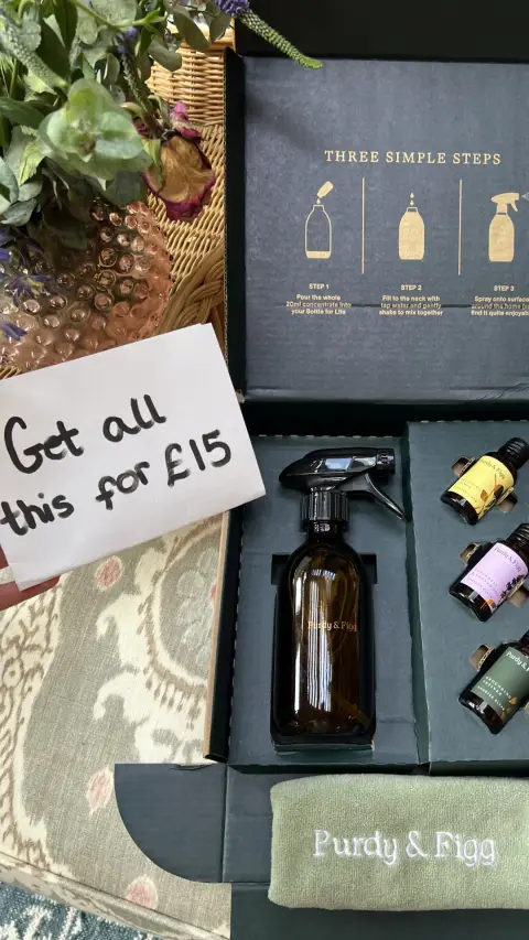 Purdy & Figg ad: I just got Purdy & Figg's starter kit for £15