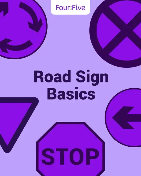 FourFive App ad: FourFive Learner Driver App | Learning To Drive