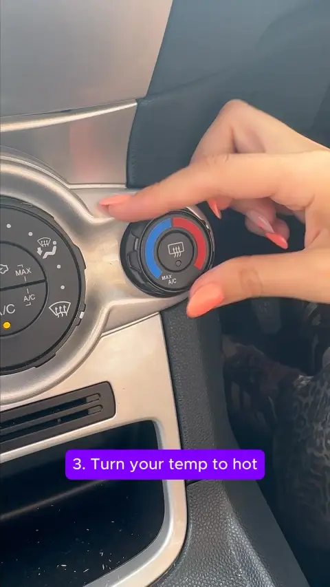 FourFive App ad: It's important your teen defogs their windscreen so they maintain a clear and…
