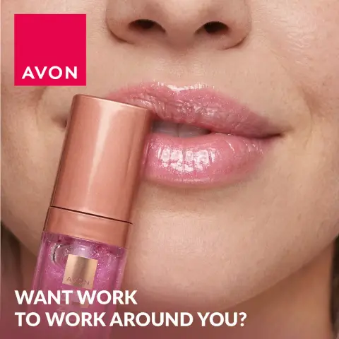 Avon ad: BECOME AN AVON REP
