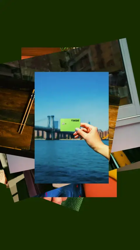 Wise ad: Spend abroad with fair exchange rates
