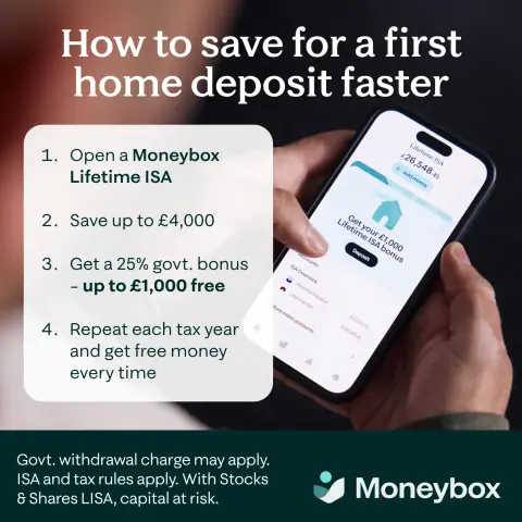 Moneybox ad: Moneybox - Save and Invest