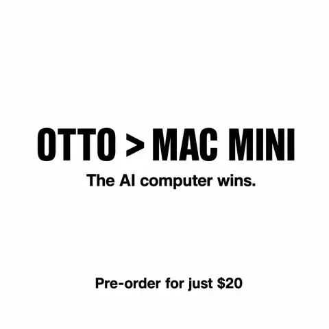 Otto AI ad: Pre-Order Today for $20