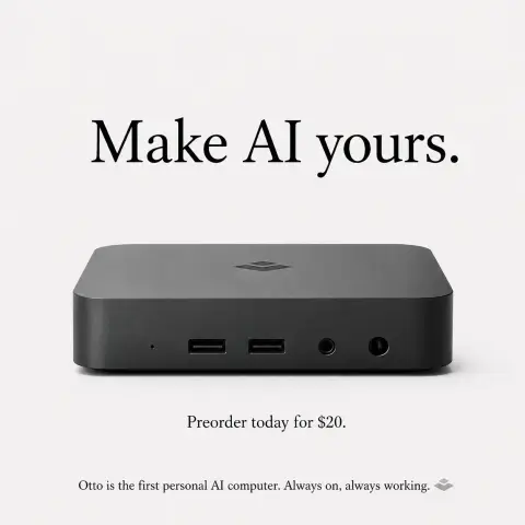 Otto AI ad: Pre-Order Today for $20