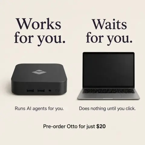 Otto AI ad: Pre-Order Today for $20
