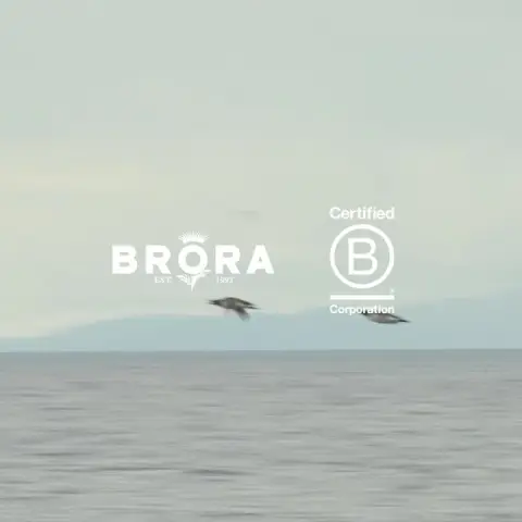 Brora ad: Responsibly Made Clothing
