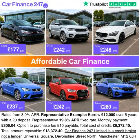Car Finance 247 ad: Over 500,000 Customers