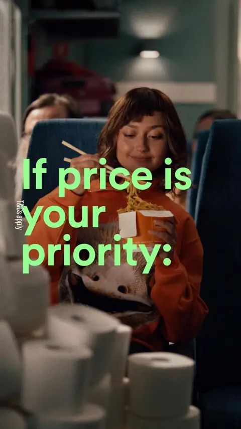 Trainline ad: Get a Best Price Guarantee