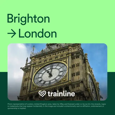 Trainline ad: From £6.40