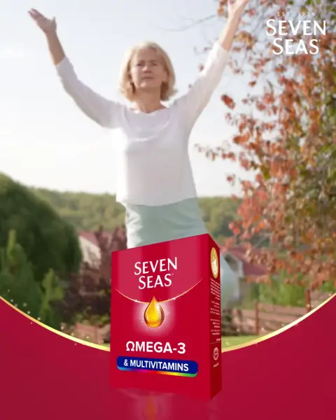 SevenSeas ad: Seven Seas Omega-3 & Multivitamins