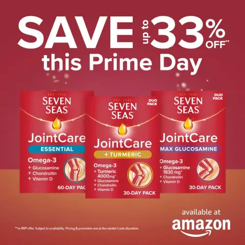 SevenSeas ad: SAVE this Prime Day on Seven Seas JointCare**
