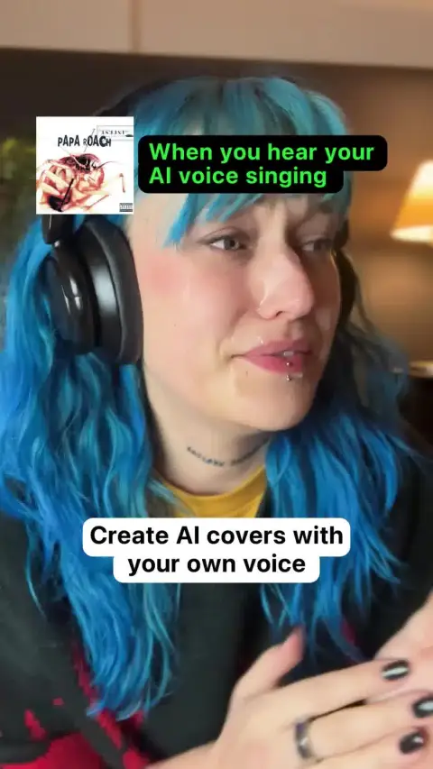 My Tunes : AI Music Generator ad: Sing any song with your own voice!