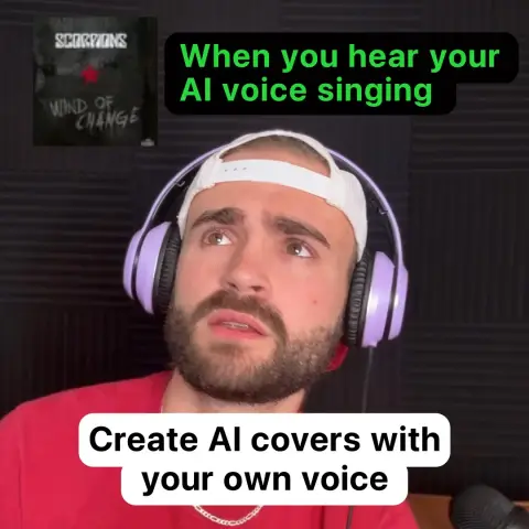 My Tunes : AI Music Generator ad: Sing any song with your own voice!