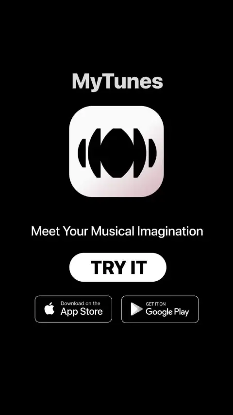 My Tunes : AI Music Generator ad: Sing any song with your own voice!