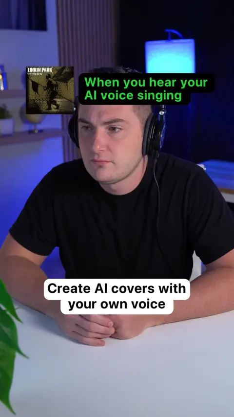 My Tunes : AI Music Generator ad: Sing any song with your own voice!