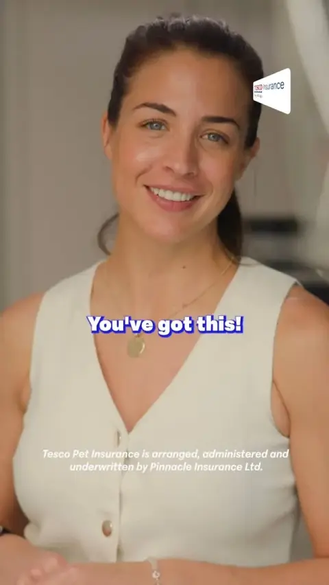 Tesco Insurance ad: Our fur babies are part of the family! 🐶 🐱 So, for top pet advice and tips…